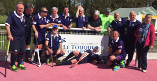 Scottish Thistles squad in Le Touquet 2017