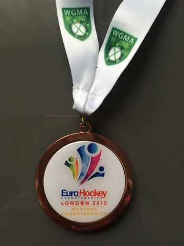Eurohockey 2015 - Bronze medal for Senior Grand Masters won by Scotland