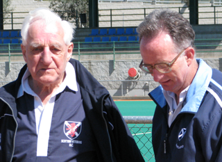 George and Donald Dunbar in San Cugat 2008