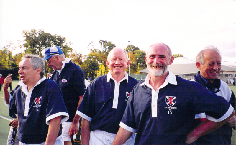 Some of the Scotland LX players in Paris 2002