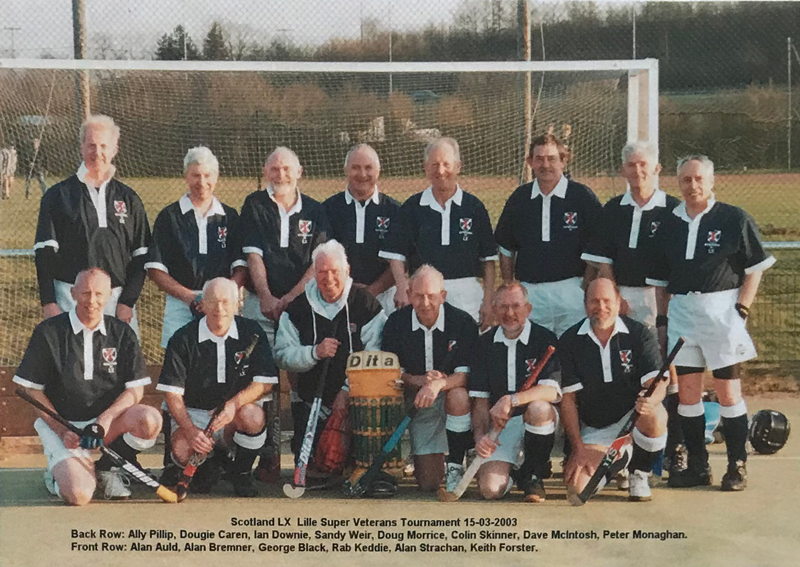 Scottish Thistles squad Lille 2003