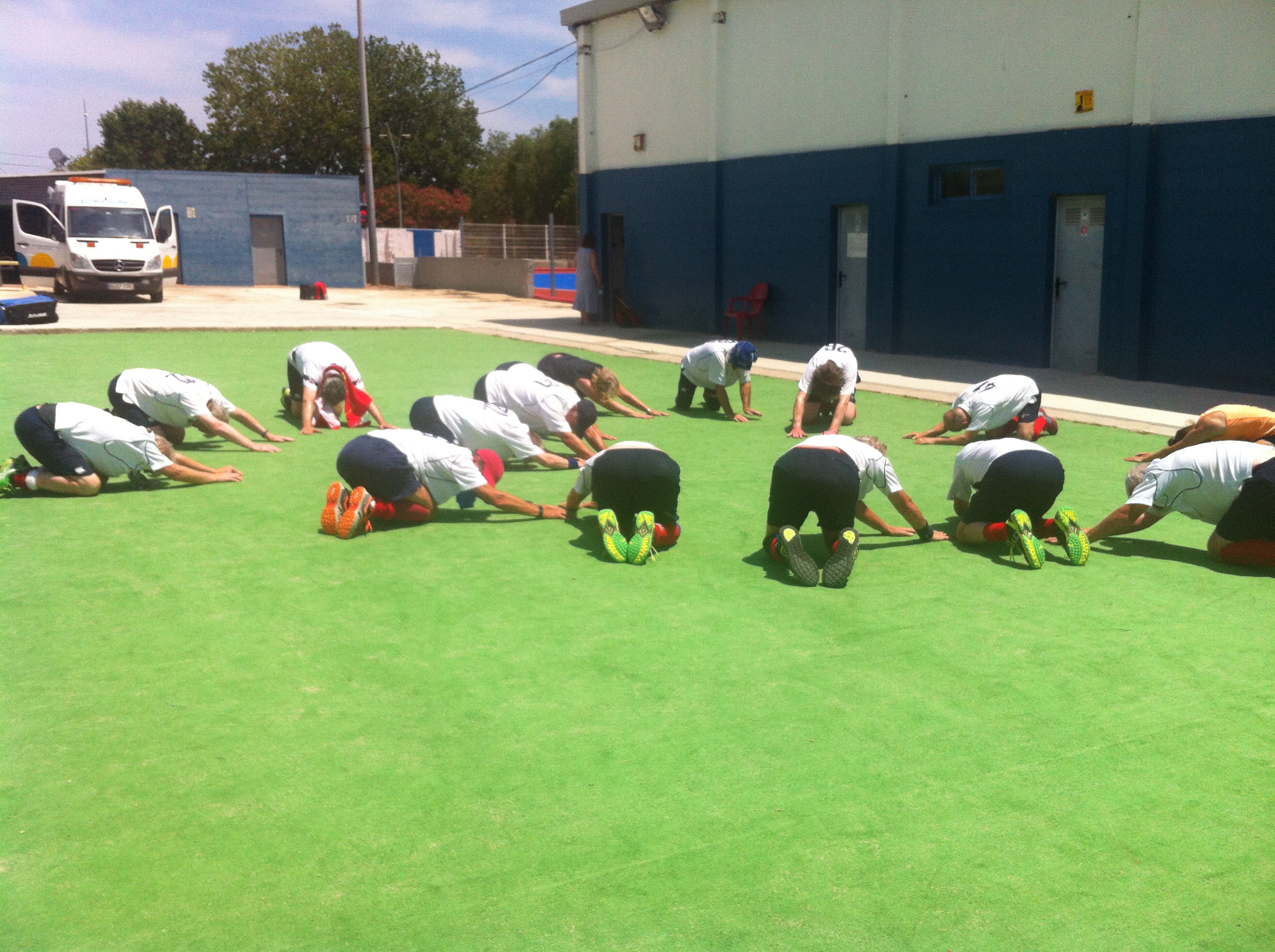 65s warm up at Castelldefels