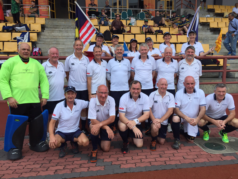 Scotland Grand Masters and WAGs in Kuala Lumpur in Pacific Rim Tournament 2015