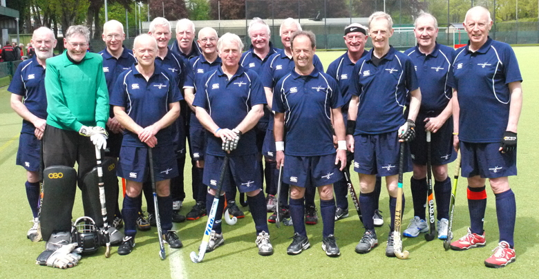 Over 65s team photograph